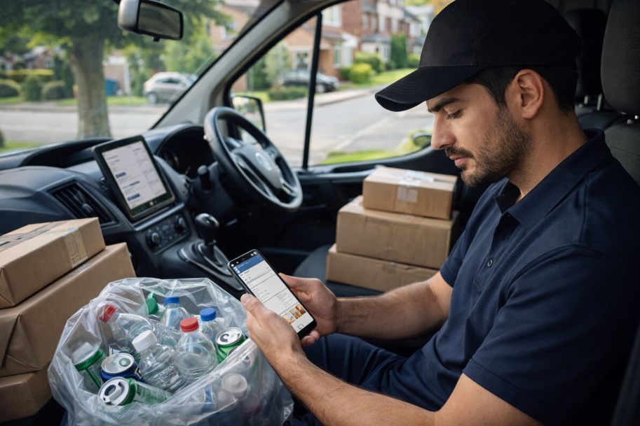 evri process courier payments
